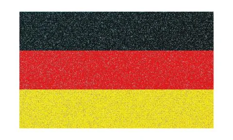 The German flag. Stock Illustration