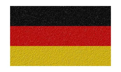 The German flag. Stock Illustration