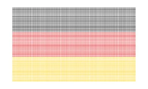 The German flag. Stock Illustration