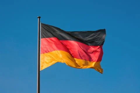 German flag Stock Photos