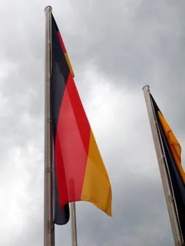 German flag Stock Photos