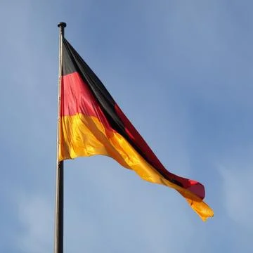 German flag Stock Photos