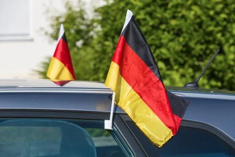 German flag Stock Photos