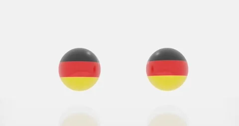 German flag symbol Stock Footage 184828794