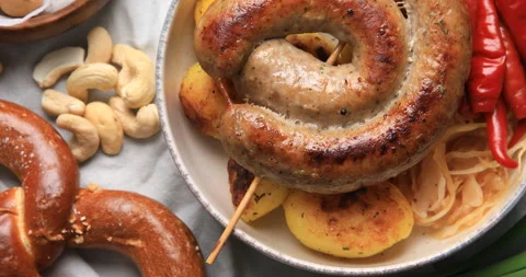 German food  Stock Footage 176220933