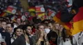 German Football Team Young Fans Enjoy Semifinal Germany Brasil World Cup 2014 HD Footage