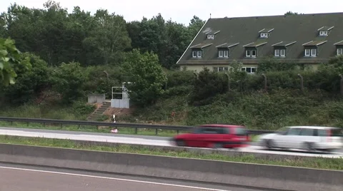 German Freeway Stockbeeldmateriaal 1016087