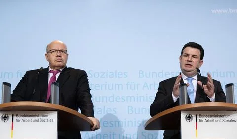 German government to implement new work-related measures during coronavirus cris Stock Photos