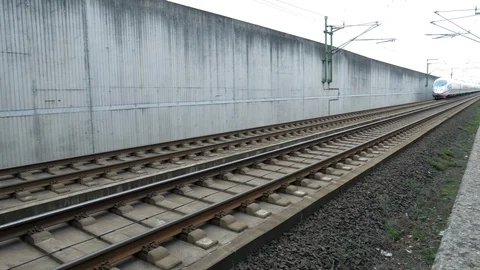 German highspeed train (ICE) 動画素材 119930478