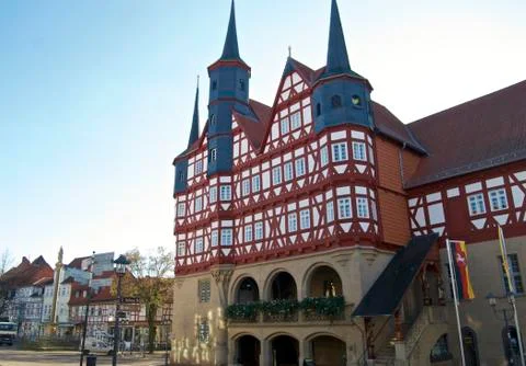 German house Stock Photos