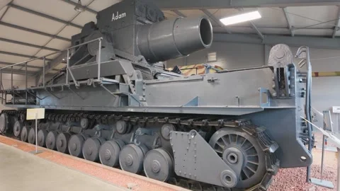 German Karl-Gerat 040 siege mortar at Patriot Park in Kubinka Russia Vidéo 339249593