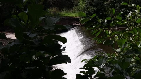 The german lahn river video Stock-Footage 248728481