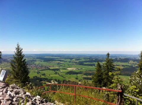 German landscape Foto stock