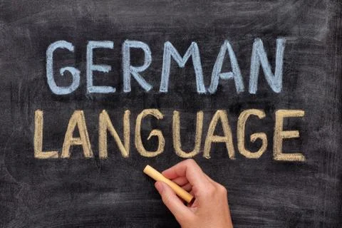 German language Stock Photos