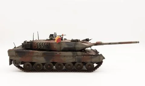 German Leopard 2A6 Main Battle Tank 1 35 scale model Stock Photos