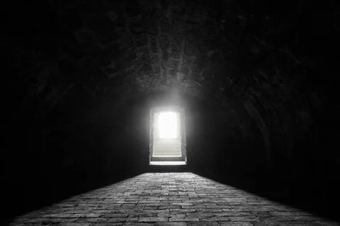 German medieval basement Interior image with a medieval german wine cellar... Stock Photos
