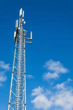 German mobilfunkmast Stock Photos