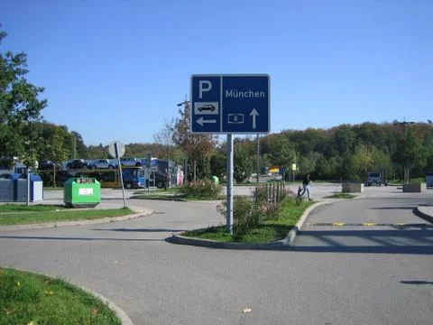 German motorway Stock Photos