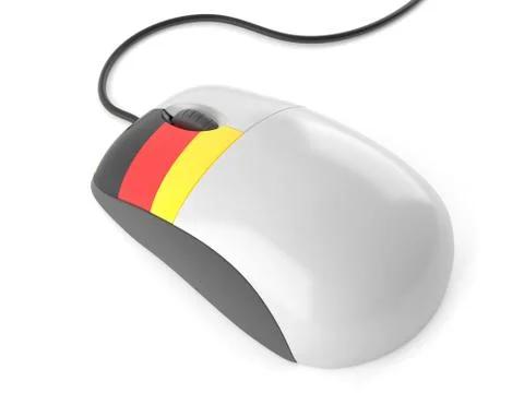 German mouse Stock Illustration