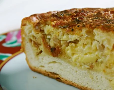 German Onion Pie Stock Photos
