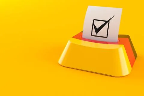 German online voting concept Stock Illustration