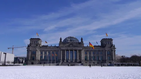 German parliament Stock Footage 32962921