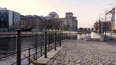 German parliament Stock Footage 33246935