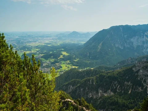 German Plains and Mountains Stock Footage 80316703