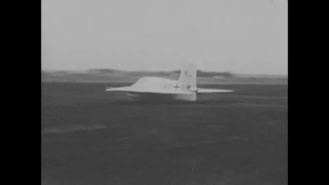 German plane technology World War Two Stock Footage 253648317
