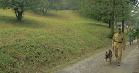 German platoon mountain 16 Stock Footage 45852463