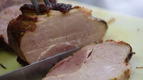 German pork joint Stock Footage 74965369