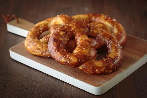 The german pretzel 写真素材
