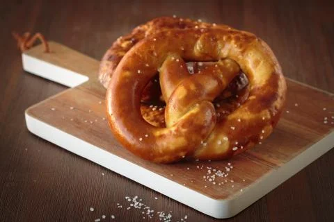 The german pretzel Stock Photos