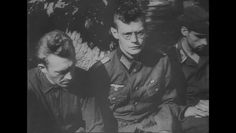 German prisoners of war. World War II Stock Footage 244472067