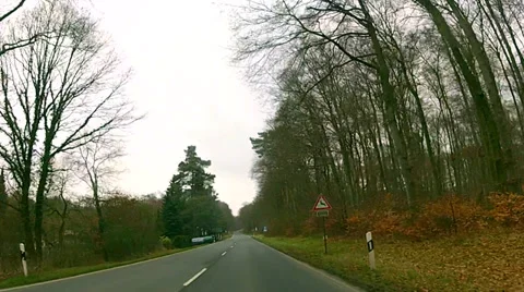 GERMAN ROAD Stock Footage 35300550