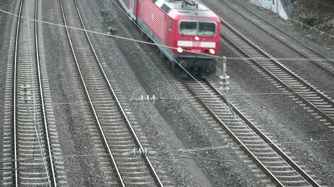 German S-Bahn 動画素材 12606347