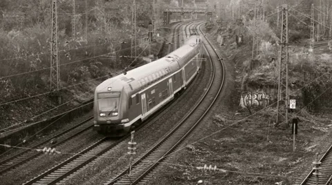 German S-Bahn 動画素材 12606429