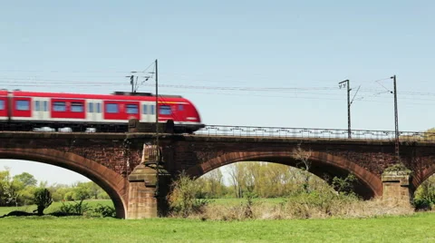 German S-Bahn Stock-Footage 49315685