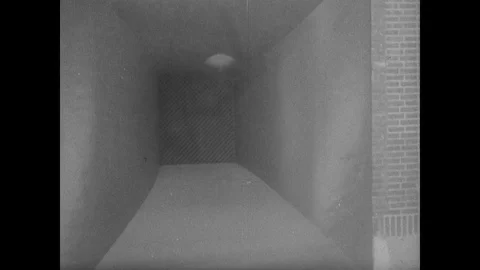 German scientists testing aerodynamics of V2 model Stock Footage 103385628