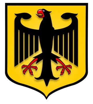 German Shield Illustrazione stock