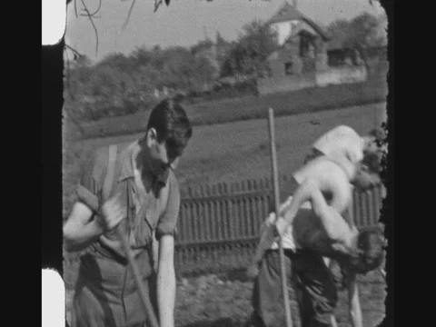 German Soldiers Working, Relaxing And Exercising Stock Footage 80685702