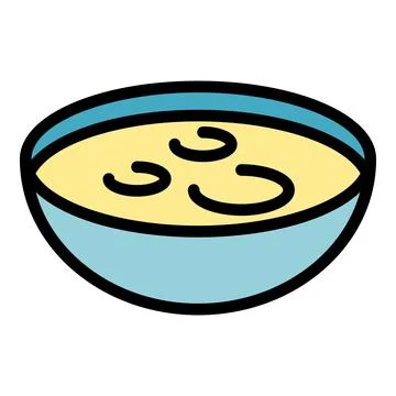 German soup icon vector flat Stock Illustration