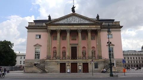 German State Opera. Berlin. Germany. 4K. Stock Footage 108655673