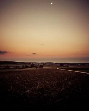 German sunset Stock Photos