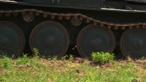 German tank of the Second World War Panzer 38 t Stock Footage 220714580