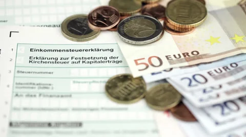 German tax form Vidéo 26304470