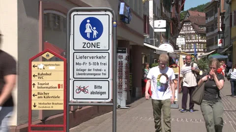 German town - HD Stock Footage 24633828