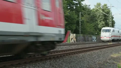 German train Видео 11868405
