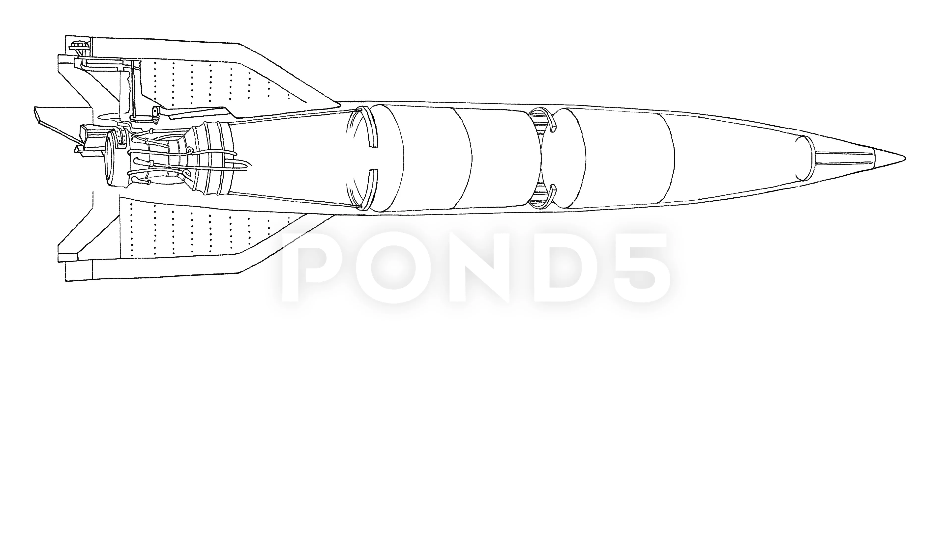 Doodle Rocket Vector stock vector. Illustration of sketch - 51905796