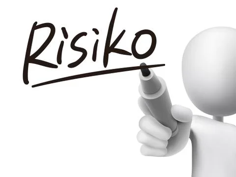 German words for Risk Stock Illustration